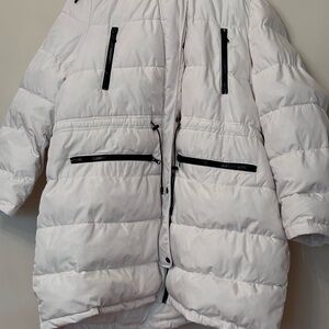 Lane Bryant White Puffer Jacket Modern Design